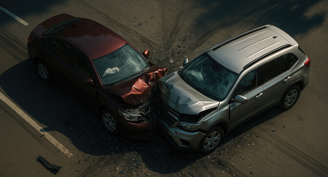 Car accident in Albuquerque